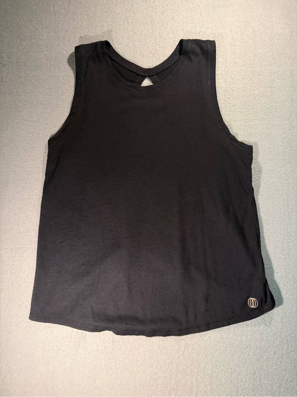 Black Sleeveless Tank Top
